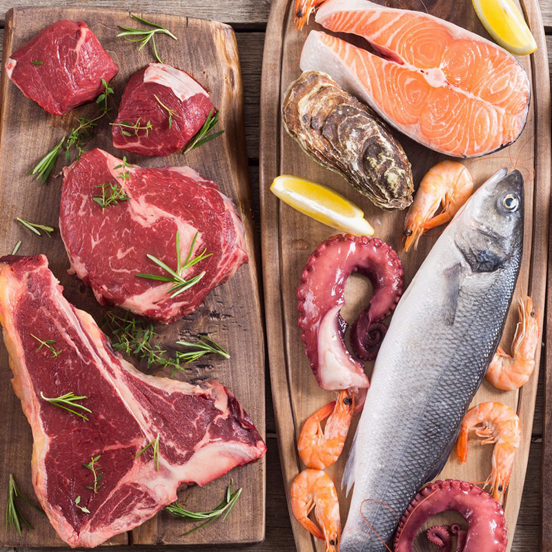 Sistema de decapado a baja temperatura para carnes y mariscos