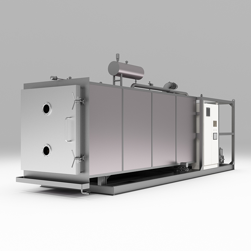 Liofilizador al vacío para productos liofilizados de refrigerios saludables